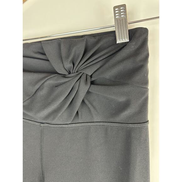 🦄 Rare Lululemon Align High Rise Crop 23" Twist Waist Legging Pant Black Size 4 - Picture 7 of 15